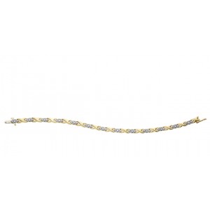 BR348-10 Bracelet diamants